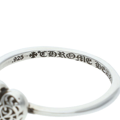 Chrome Hearts BUBBLGM HEART 925 Silver Ring Size ONE SIZE