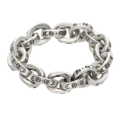 Chrome Hearts PAPER CHAIN Silver Ring Size 11.5
