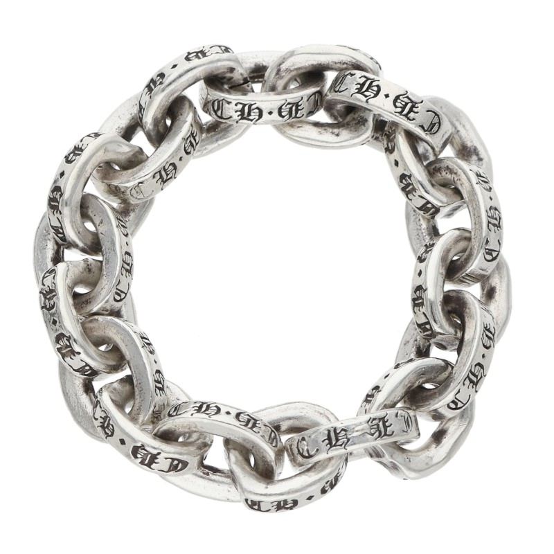 Chrome Hearts PAPER CHAIN Silver Ring Size 11.5