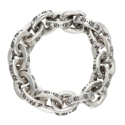 Chrome Hearts PAPER CHAIN Silver Ring Size 11.5