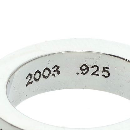 Chrome Hearts 6mm Spacer FOREVER Silver Ring Size ONE SIZE