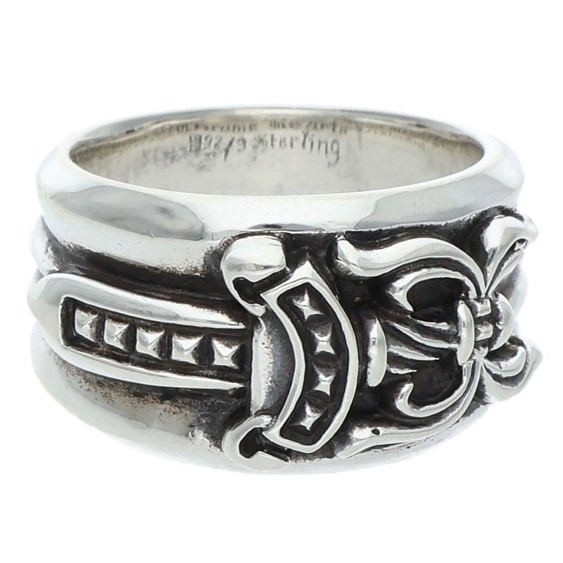 Chrome Hearts Dagger Sterling Silver Ring Size ONE SIZE