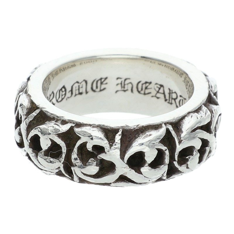 Chrome Hearts ETRNITY VINE BAND Silver Ring Size US 5