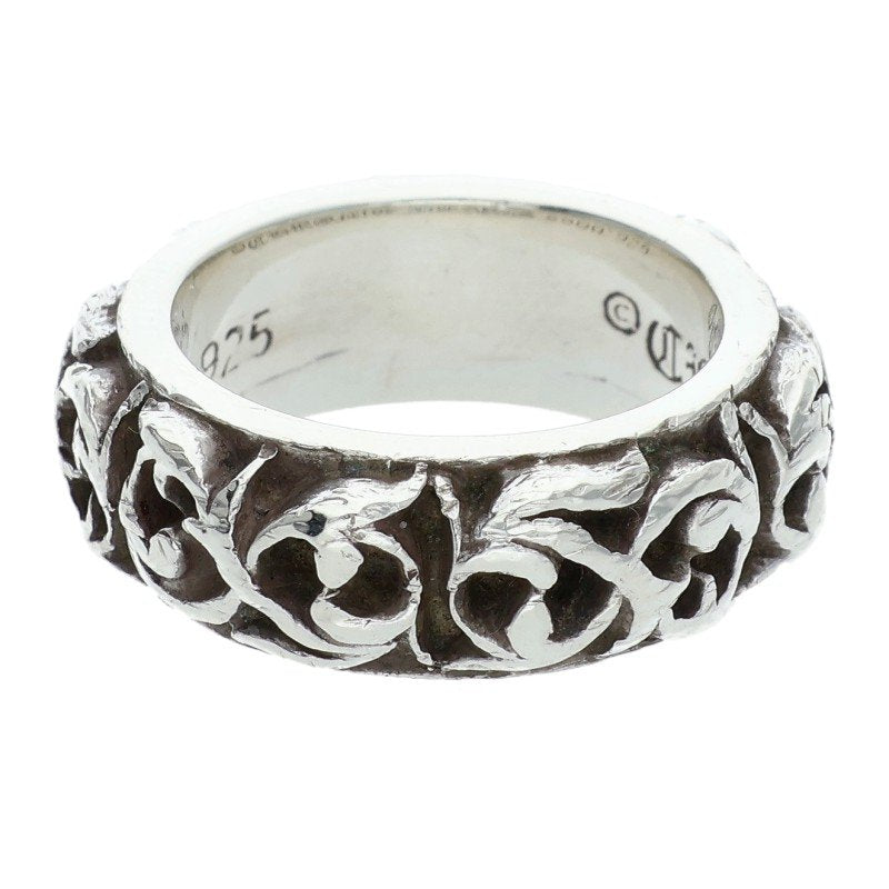 Chrome Hearts ETRNITY VINE BAND Silver Ring Size US 5