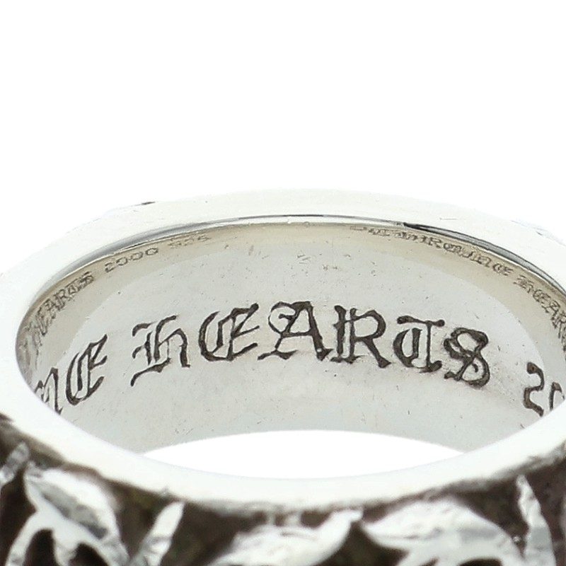 Chrome Hearts ETRNITY VINE BAND Silver Ring Size US 5