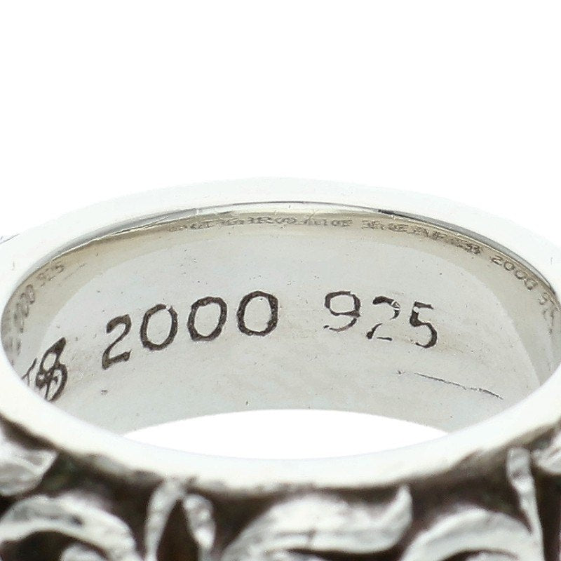 Chrome Hearts ETRNITY VINE BAND Silver Ring Size US 5