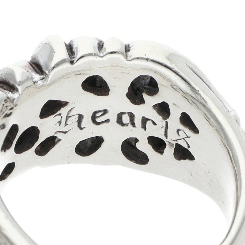 Chrome Hearts K&T Silver Ring Size ONE SIZE
