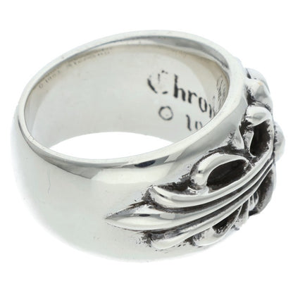 Chrome Hearts FLRL CRS Sterling Silver Ring Size US 6