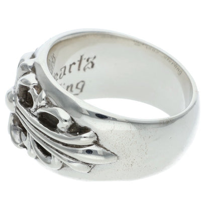Chrome Hearts FLRL CRS Sterling Silver Ring Size US 8