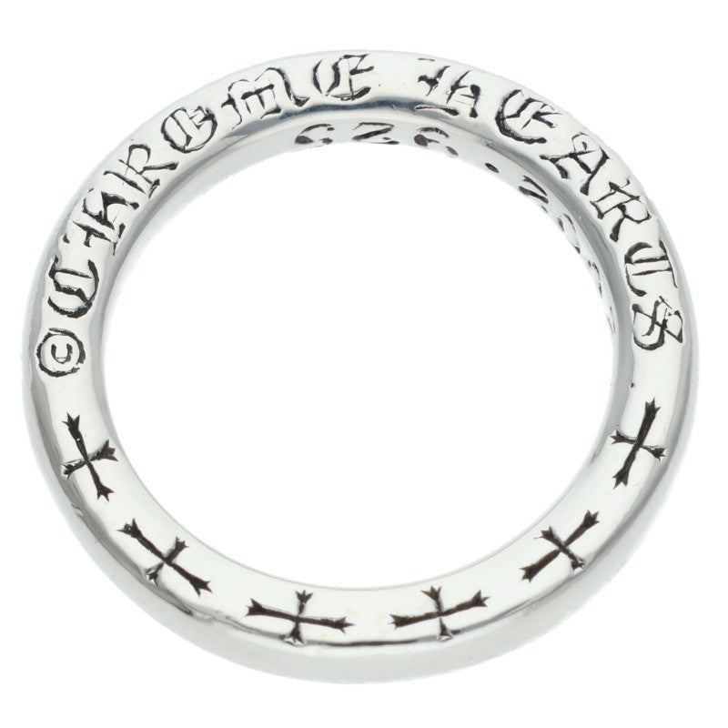 Chrome Hearts NTFL 925 Silver Ring Size 6.5
