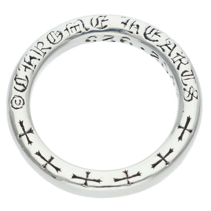 Chrome Hearts NTFL 925 Silver Ring Size 6.5