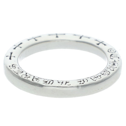 Chrome Hearts NTFL 925 Silver Ring Size 6.5