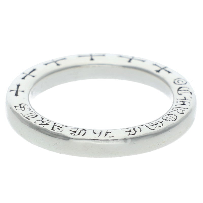 Chrome Hearts NTFL 925 Silver Ring Size 6.5