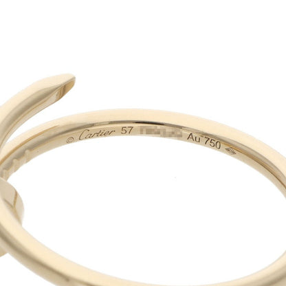 Cartier JUSTE UN CLOU RING SM K18YG Ring Size 57