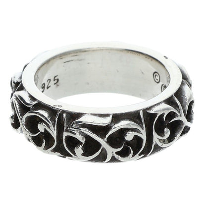 Chrome Hearts Eternity Vine Band Silver Ring Size US 8