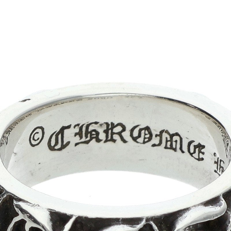 Chrome Hearts Eternity Vine Band Silver Ring Size US 8