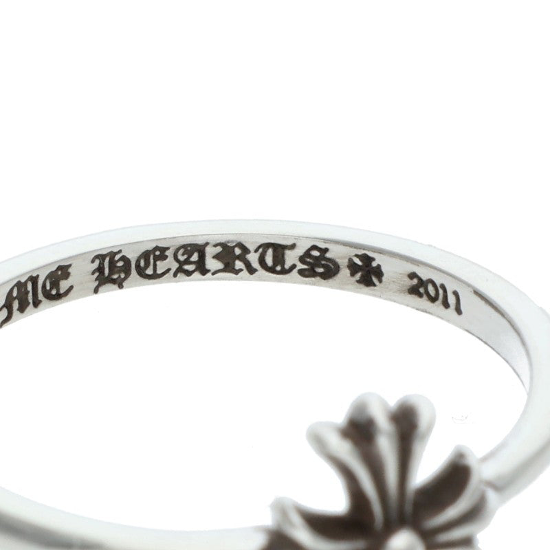 Chrome Hearts Bubblegum CH Cross Silver Ring Size ONE SIZE