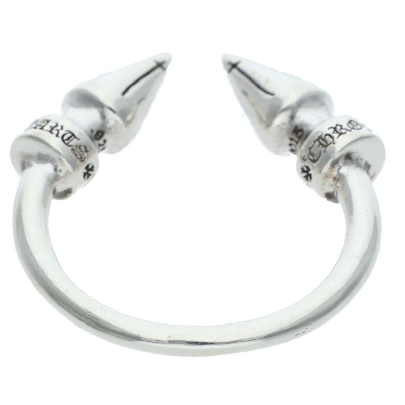 Chrome Hearts Double Spike Ring Silver Ring Size ONE SIZE