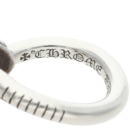 Chrome Hearts Nail Cross Ball Silver Ring Size 7.5