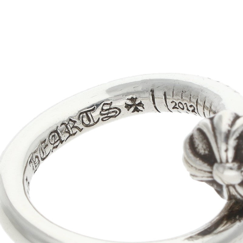 Chrome Hearts Nail Cross Ball Silver Ring Size 7.5