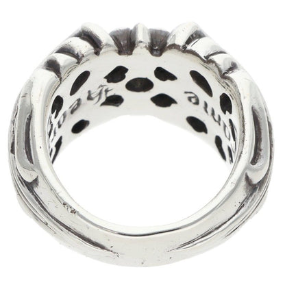 Chrome Hearts K&T Silver Ring Size US 6
