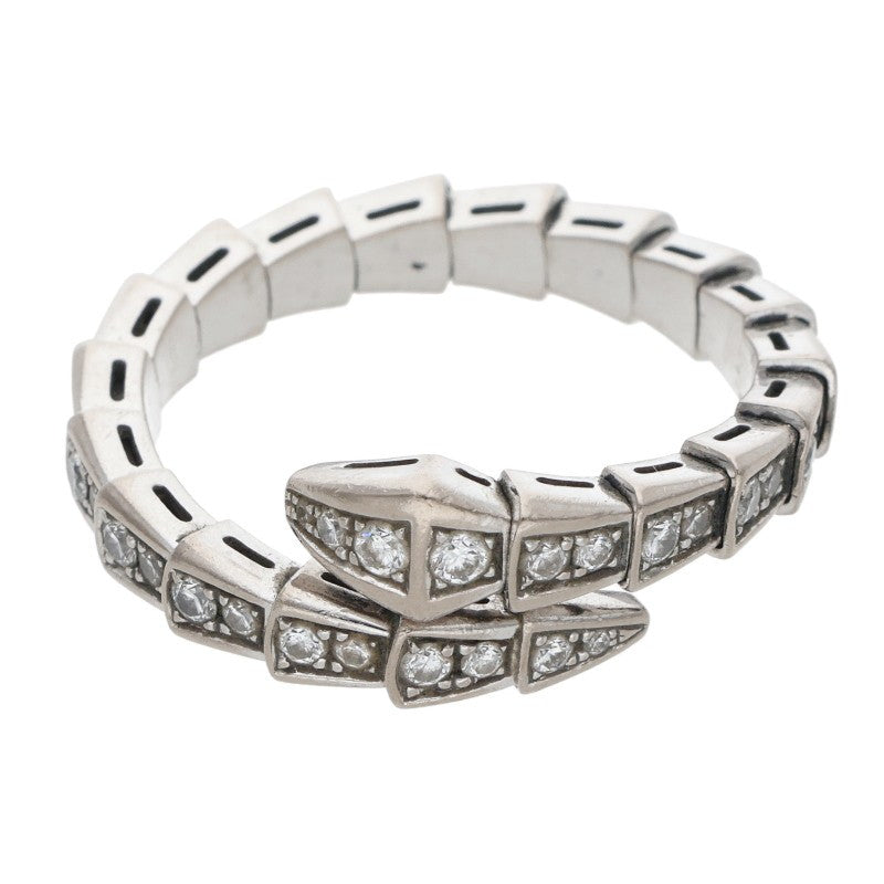 BVLGARI Serpenti Viper K18WG Diamond ONE SIZE Earrings Size ONE SIZE