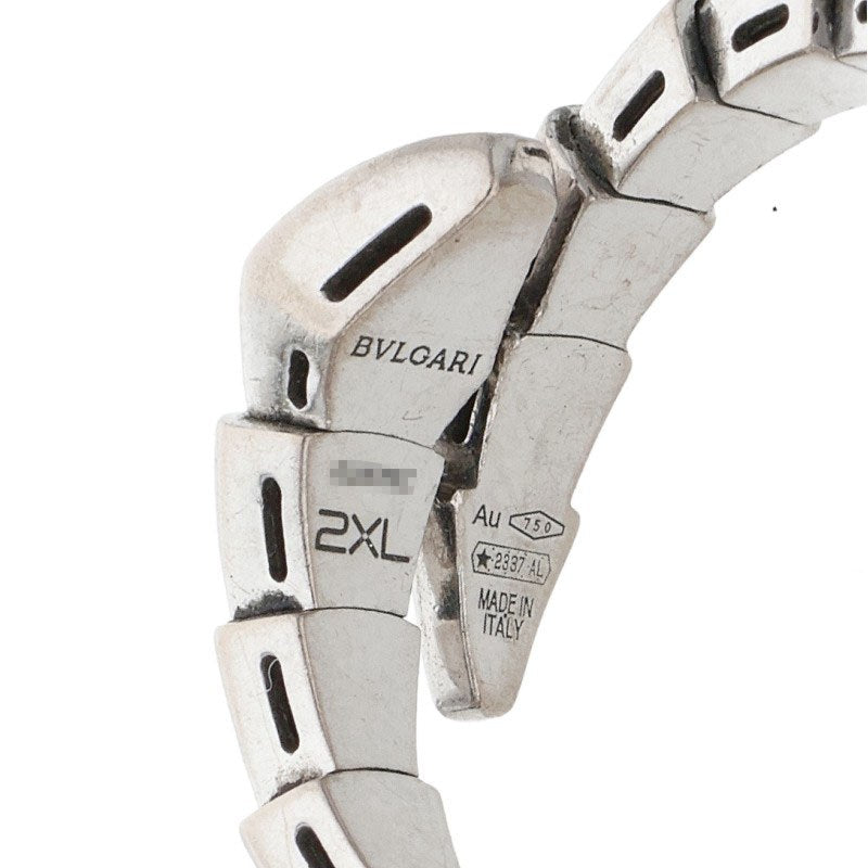 BVLGARI Serpenti Viper K18WG Diamond ONE SIZE Earrings Size ONE SIZE