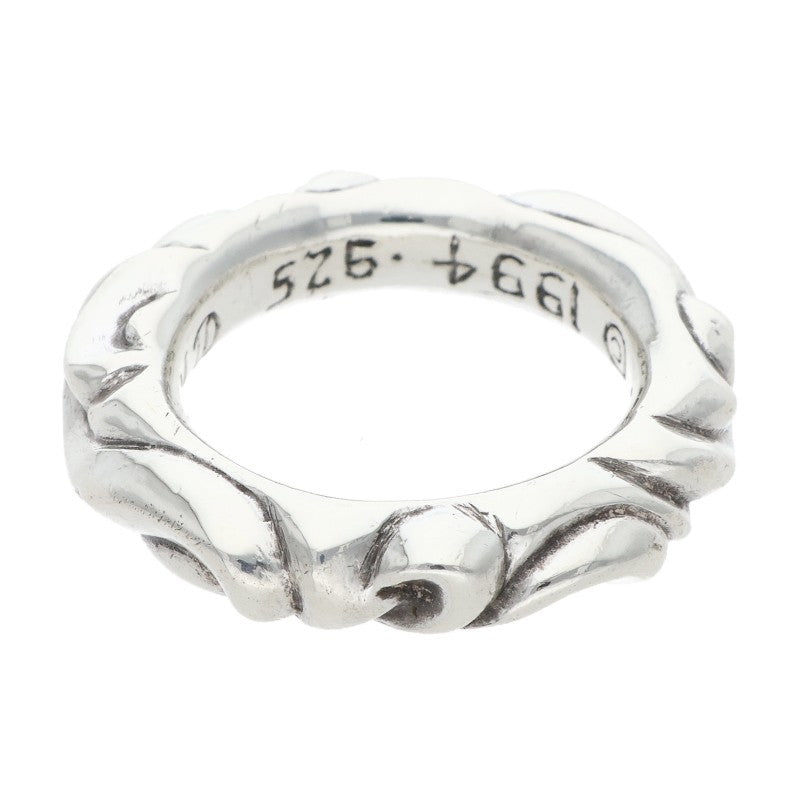 Chrome Hearts Scroll Band Silver Ring Size ONE SIZE