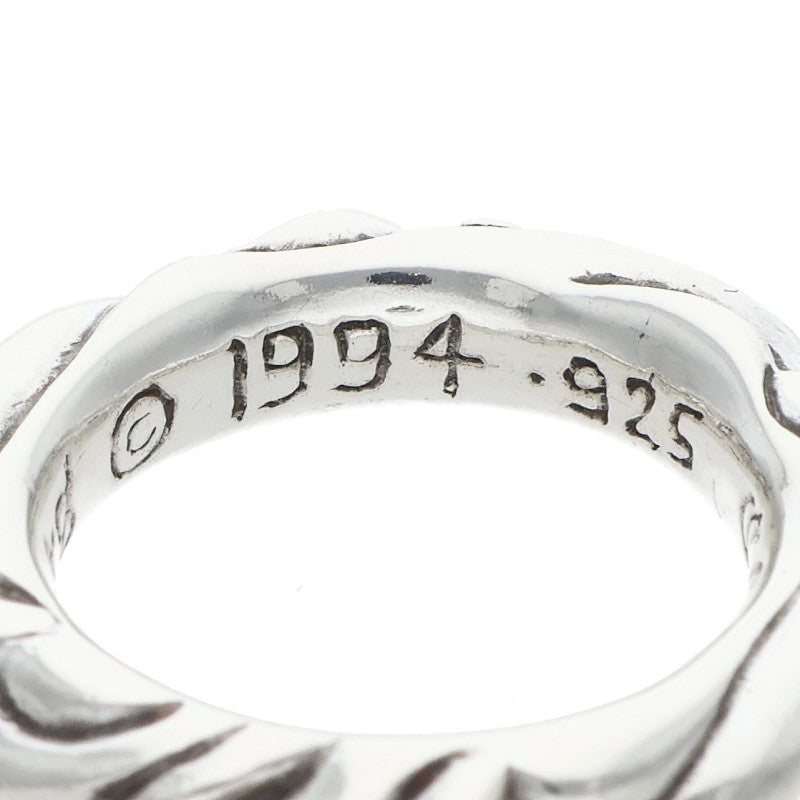 Chrome Hearts Scroll Band Silver Ring Size ONE SIZE