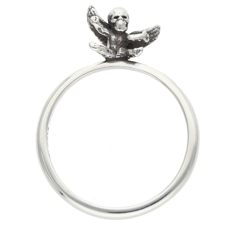 Chrome Hearts Bubblegum FOTI Silver Ring Size 13.5
