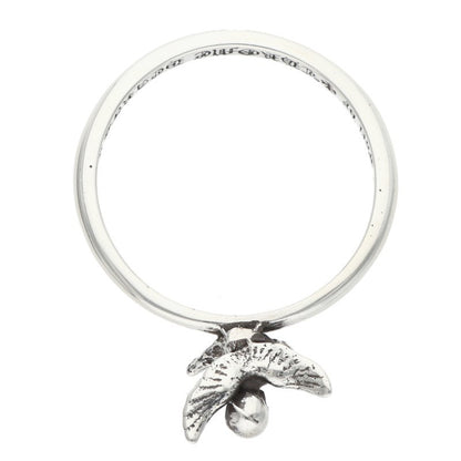 Chrome Hearts Bubblegum FOTI Silver Ring Size 13.5