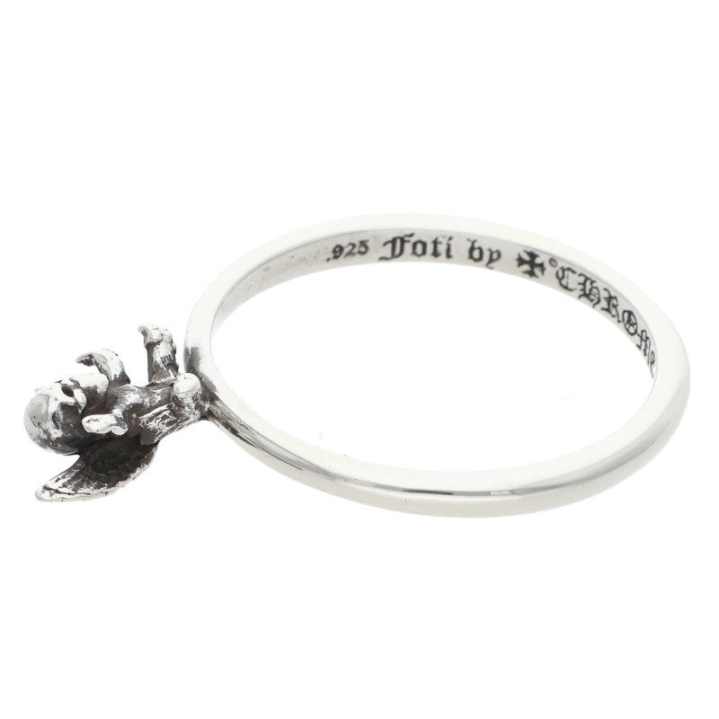 Chrome Hearts Bubblegum FOTI Silver Ring Size 13.5