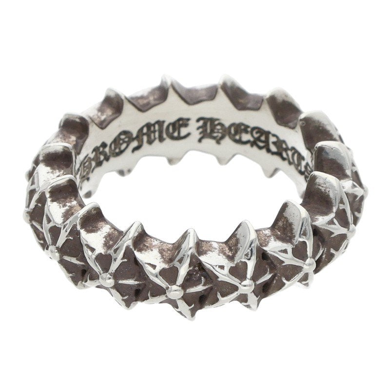 Chrome Hearts TNY STAR BAND Silver Ring Size ONE SIZE