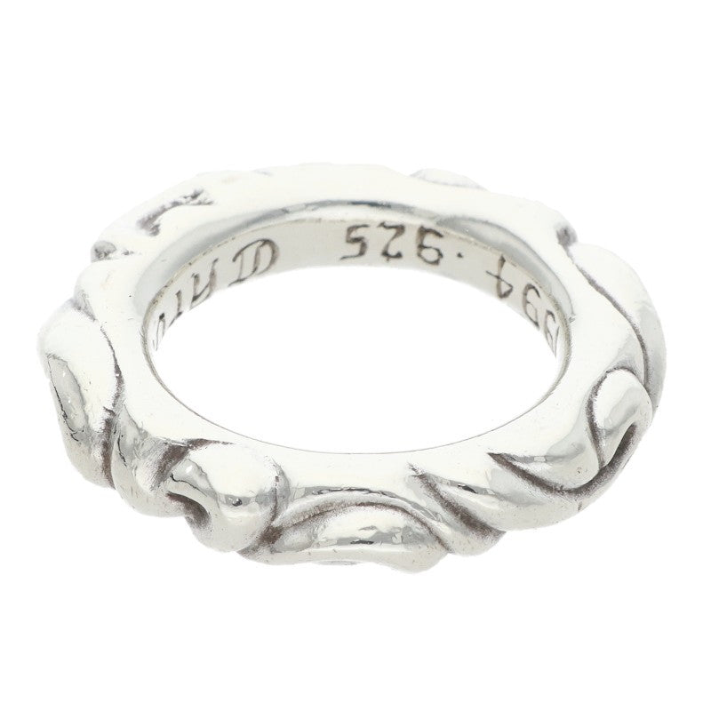 Chrome Hearts SCRL BAND Silver Ring Size ONE SIZE
