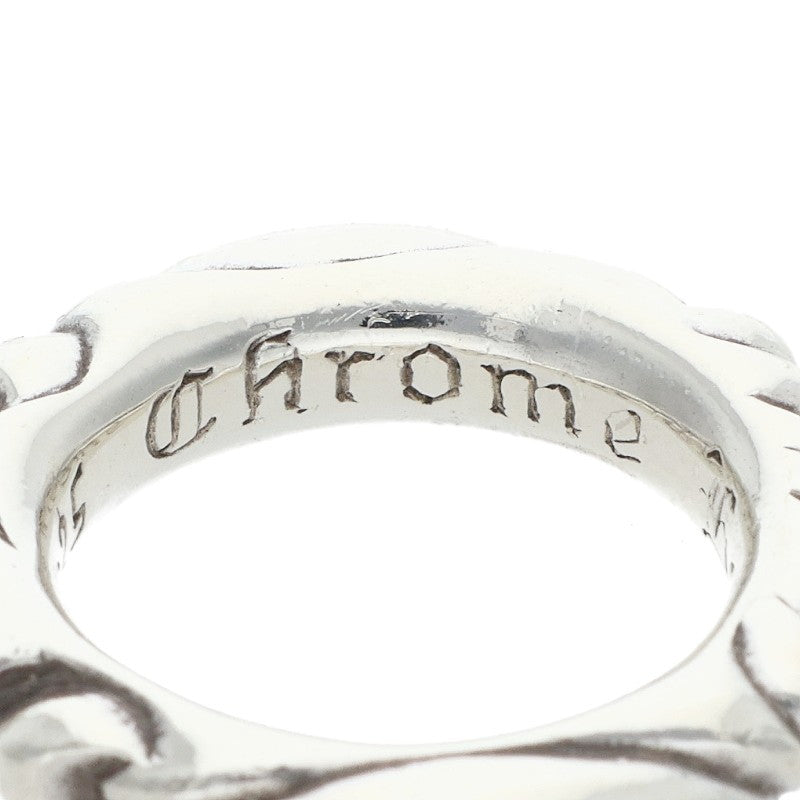 Chrome Hearts SCRL BAND Silver Ring Size ONE SIZE
