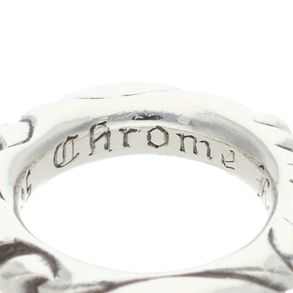 Chrome Hearts SCRL BAND Silver Ring Size ONE SIZE
