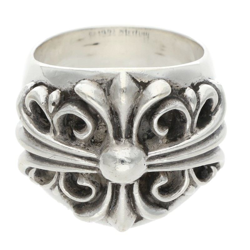 Chrome Hearts Keeper Sterling Silver Ring Size ONE SIZE
