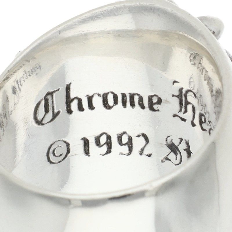Chrome Hearts Keeper Sterling Silver Ring Size ONE SIZE