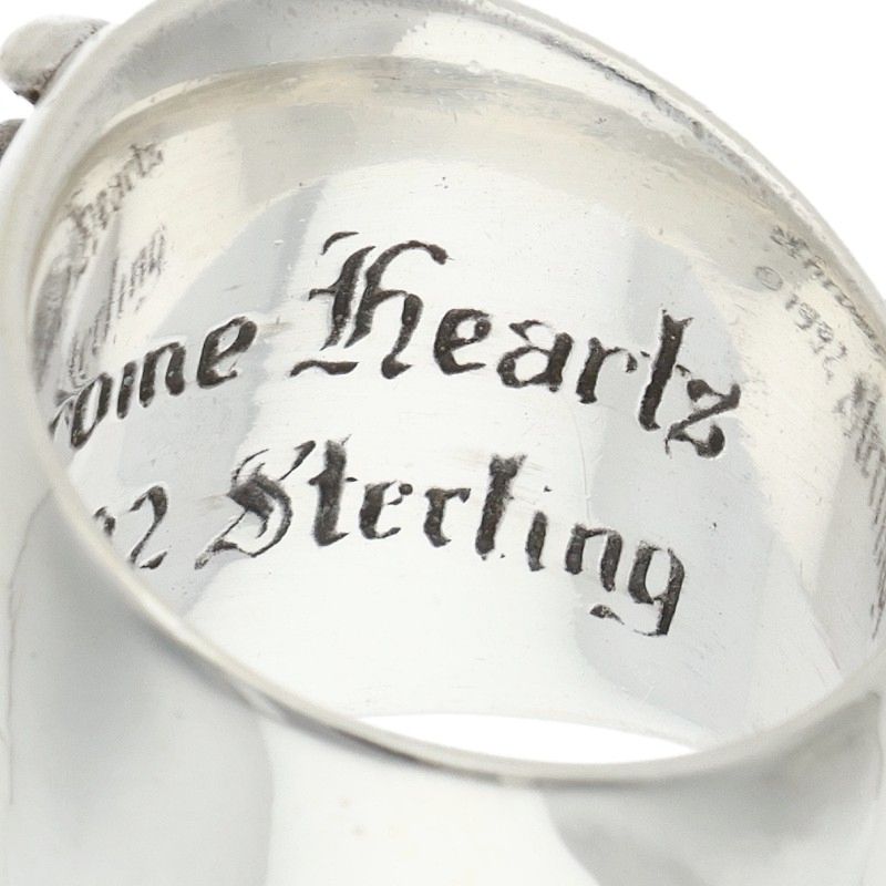 Chrome Hearts Keeper Sterling Silver Ring Size ONE SIZE