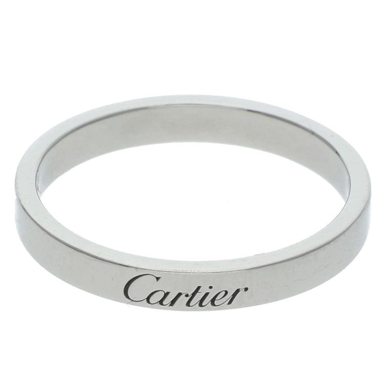 Cartier C de Cartier Platinum Ring Size 61