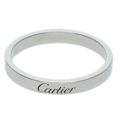 Cartier C de Cartier Platinum Ring Size 61
