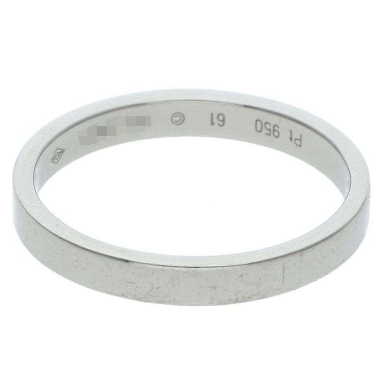 Cartier C de Cartier Platinum Ring Size 61