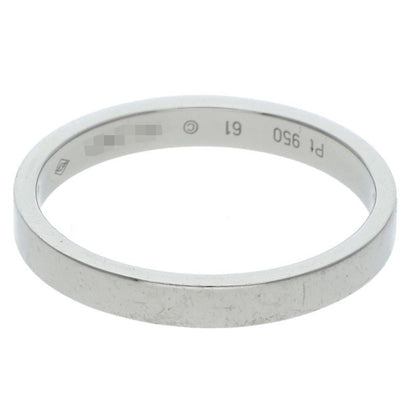 Cartier C de Cartier Platinum Ring Size 61