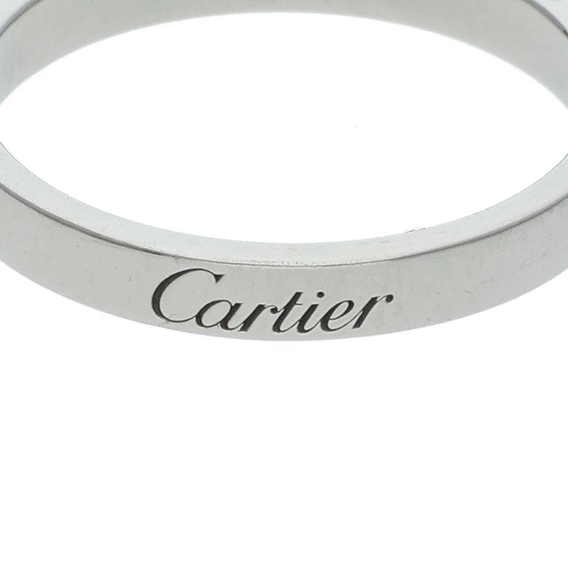 Cartier C de Cartier Platinum Ring Size 61