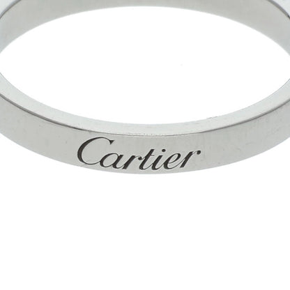 Cartier C de Cartier Platinum Ring Size 61