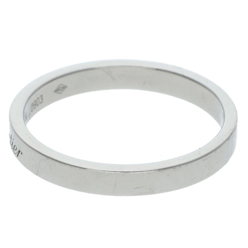 Cartier C de Cartier Platinum Ring Size 61