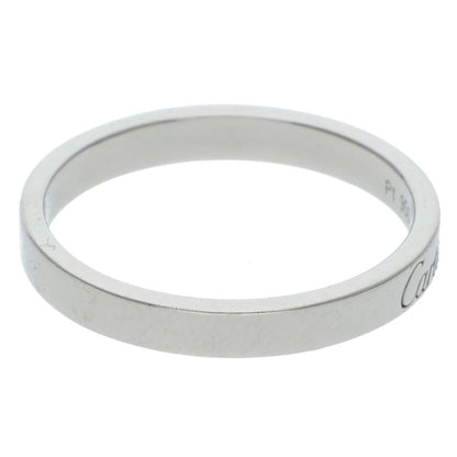Cartier C de Cartier Platinum Ring Size 61