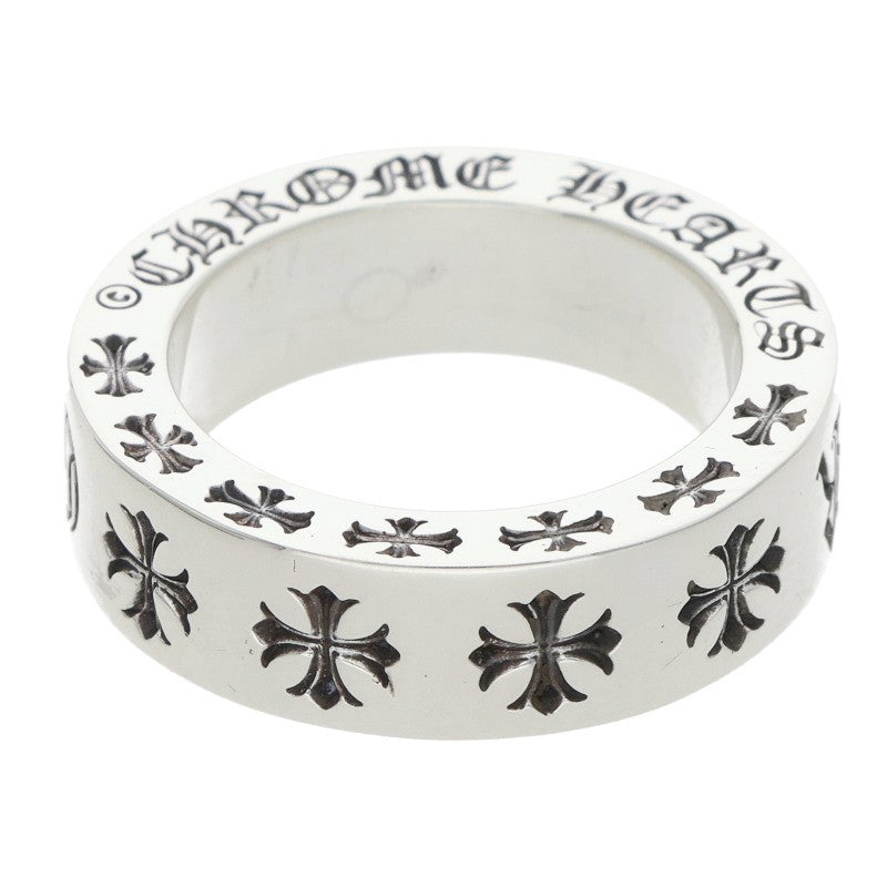Chrome Hearts 6mm Spacer Forever Silver Ring Size US 4