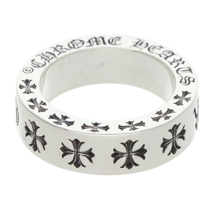 Chrome Hearts 6mm Spacer Forever Silver Ring Size US 4