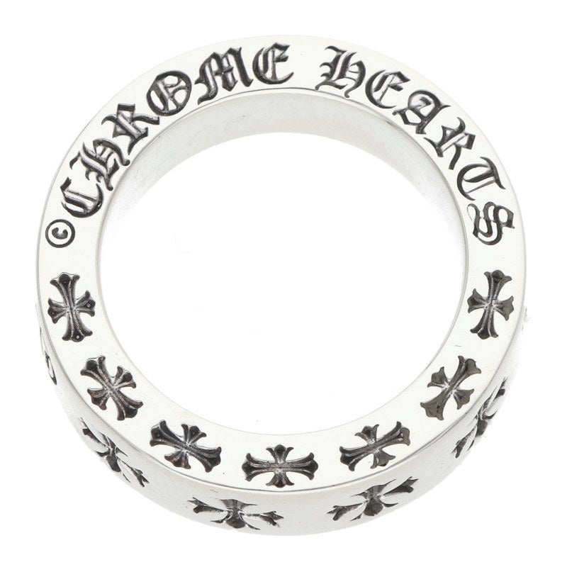 Chrome Hearts 6mm Spacer Forever Silver Ring Size US 4